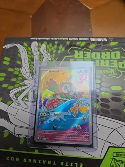 Pokemon TCG: Rowlet MEP043 First Partner Illustration Promo 30th Anniversary -NM - Image 1