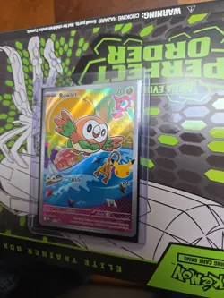 Pokemon TCG: Rowlet MEP043 First Partner Illustration Promo 30th Anniversary -NM - Image 4