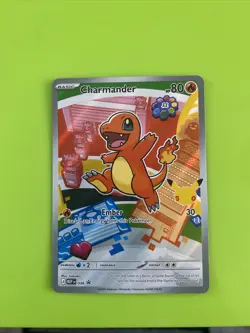 Pokemon TCG Charmander MEP 038 First Partner Illustration Rare 30th Anniversary - Image 1