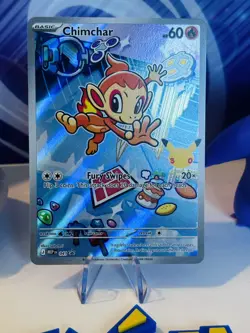 Chimchar MEP 041 First Partner Promo 30th Anniversary Pokemon TCG UK Seller UK - Image 2
