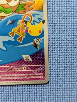 Rowlet MEP 043 -First Partner Promo 30th Anniversary Pokemon TCG - Mint - Image 5