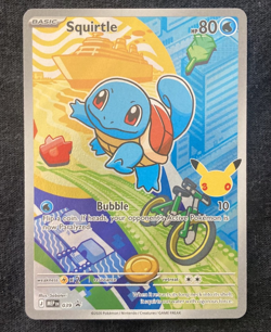 Pokemon TCG Cards - Squirtle 039 - First Partner 30th Anniversary Promo - Image 1