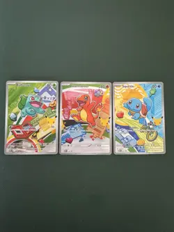 Pokemon TCG First Partner 30th Anniversary Promo Cards 1st Gen Kanto 037/038/039 - Image 1