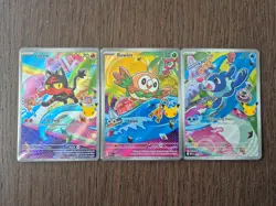 Pokemon TCG Litten Rowlet Poplio 30th Anniversary First Partner Collection Set - Image 1