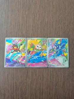 Pokemon TCG Litten Rowlet Poplio 30th Anniversary First Partner Collection Set - Image 2