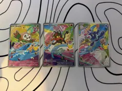 Pokemon TCG First Partner 30th Anniversary Promos 7th Gen Starter 043/044/045 - Image 1