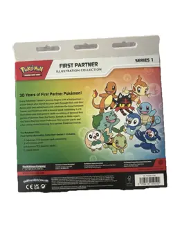 Pokemon TCG First Partner Illustration Collection 30th Anniversary Box Sealed - Image 2