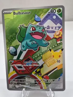 Pokemon TCG Bulbasaur 037 Promo Illustration First Partner 30th Anniversary NM - Image 1
