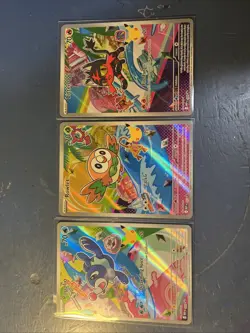 Pokemon TCG First Partner 30th Anniversary Promos 7th Gen Starter 043/044/045 - Image 1