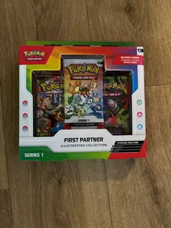 Pokemon TCG First Partner Illustration Collection 30th Anniversary Sealed - Image 1