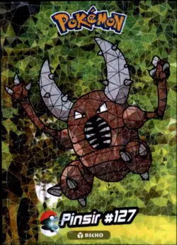 Pokemon Crystal Card Collection Set #127 Pinsir Cracked Ice Holo - Image 1