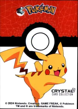 Pokemon Crystal Card Collection Set #127 Pinsir Cracked Ice Holo - Image 2