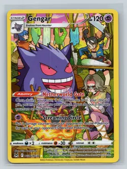 Gengar TG06/TG30 Lost Origin Trainer Gallery 2022 Pokemon TCG Card - Image 1