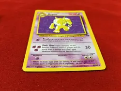 Pokemon TCG Hypno 23/62 Fossil Set Rare Unlimited Card Wizards 1999 LP/NM Condit - Image 2