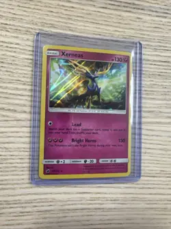 Xerneas 73/111 Rare Crimson Invasion Pokemon Card, Holo - Near Mint - Image 1