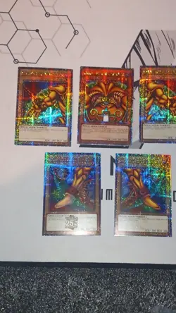 Konami Yu-Gi-Oh! 25th Anniversary Exodia Holo Card Set 5 Cards Spellcaster - Image 1