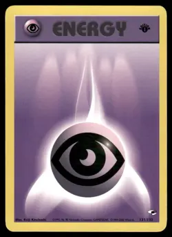 Pokemon Cards Psychic Energy 131/132 1ST EDITION Gym Heroes WOTC NM - Image 1