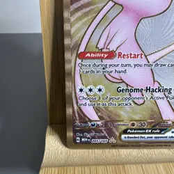 Mew ex Gold Metal Card NM 205/165 Scarlet & Violet 151 Pokemon Card - Image 5