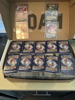 5000+ Pokemon Card Bulk Lot (Common and Uncommon Cards) + EX - Image 1