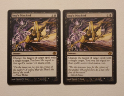 MTG Imp's Mischief X2 Planar Chaos Card # 72 - Image 1