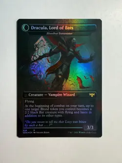 Dracula, Lord of Blood - Voldaren Bloodcaster 338 MTG Innistrad:Crimson Vow Foil - Image 2