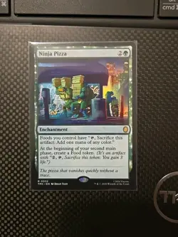 Ninja Pizza R MTG Commander: Teenage Mutant Ninja Turtles M/NM, English - Image 1