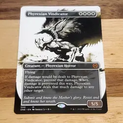 1x Phyrexian Vindicator, Borderless Showcase Art, Magic MTG LP - Image 1