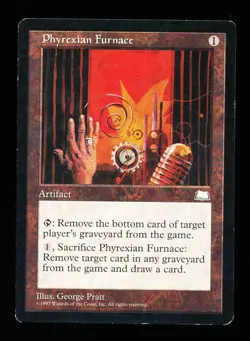 * * 1x Phyrexian Furnace x1 * * Weatherlight MTG LP Lightly Played - Image 1