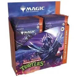 MTG Teenage Mutant Ninja Turtles Collector Booster Box (12 Packs) - New Sealed - Image 1