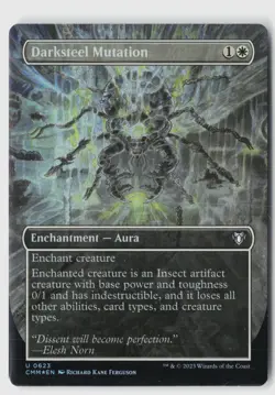 Darksteel Mutation (Borderless) #623 (Foil) (NM) Commander Masters CMM Magic MTG - Image 1