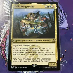 MTG Magic the Gathering Eshki Dragonclaw (182/471) Tarkir Dragonstorm NM M - Image 3