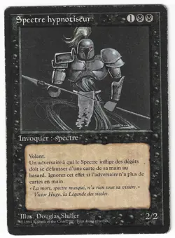 ►Magic-Style◄ MTG - Hypnotic Specter - French Revised FBB - Played - Image 1