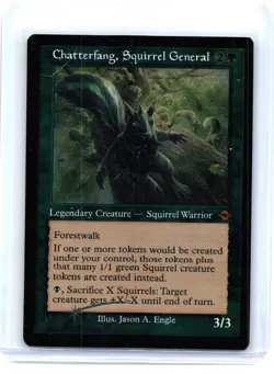 2021 MTG—Chatterfang, Squirrel General #410 Modern Horizons 2—Mythic Foil Etched - Image 1