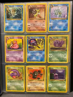 Part Complete Fossil Set Pokemon Cards Bundle Collection No Duplicates 1999 WOTC - Image 3
