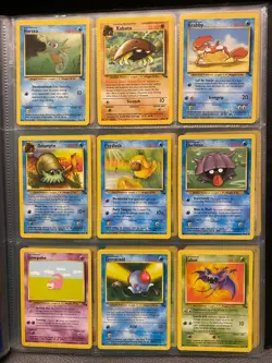 Part Complete Fossil Set Pokemon Cards Bundle Collection No Duplicates 1999 WOTC - Image 5