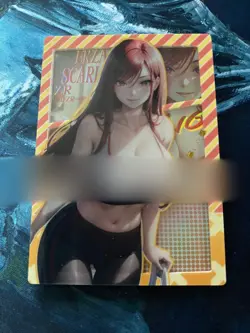 Erza Scarlet Waifu Card - Fairy Tail ZR-09 - Goddess Story Collectible - Image 1