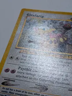 Girafarig 66/105 Neo Destiny Pokemon TCG Non Holo Card - LP - Image 3