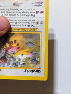 Girafarig 66/105 Neo Destiny Pokemon TCG Non Holo Card - LP - Image 5