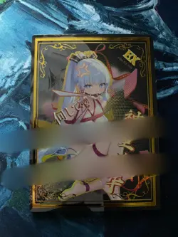 Ayaka Lewd Waifu Card - Genshin Impact EX-010 - Rare Goddess Story Collectible - Image 1