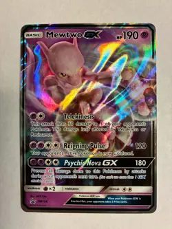 Mewtwo GX Pokemon SM Promos SM196 Promo Holofoil LP - Image 1