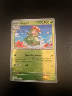 Lilligant 007/086 Master Ball Reverse Holo Black Bolt Pokemon Tcg - Image 1