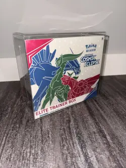 Pokemon TCG SM Cosmic Eclipse Elite Trainer Box ETB w/ Case - Image 1