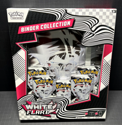 Pokemon White Flare Binder Collection Box Sealed - Image 1