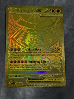 Mega Zygarde ex 124/088 Pokemon TCG Perfect Order Hyper Rare GOLD MINT! - Image 1