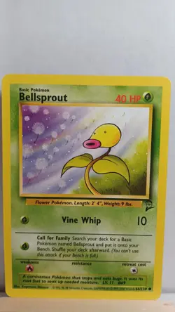Bellsprout [LP] - Pokemon TCG Base Set 2 66/130 [Common] - Image 1