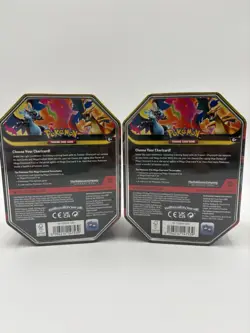 Pokemon Mega Charizard X & Y EX Tin Set - 1 of each - Factory Sealed - Image 2