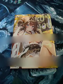 Kongou Sexy Waifu Card - Azur Lane XR-001 - Serialized 71/166 Goddess Story - Image 1