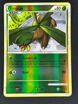 Tropius 66/95 Common HGSS Unleashed Pokemon Reverse Holo Lightly Played - Image 1