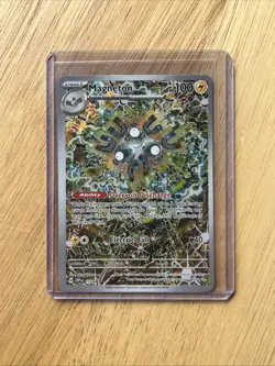 Magneton Pokemon SVP 159 Full Art Illustration Rare Black Star Promo NM - Image 1