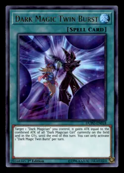 Dark Magic Twin Burst Ultra Rare Duel Power DUPO-EN018 - Image 1
